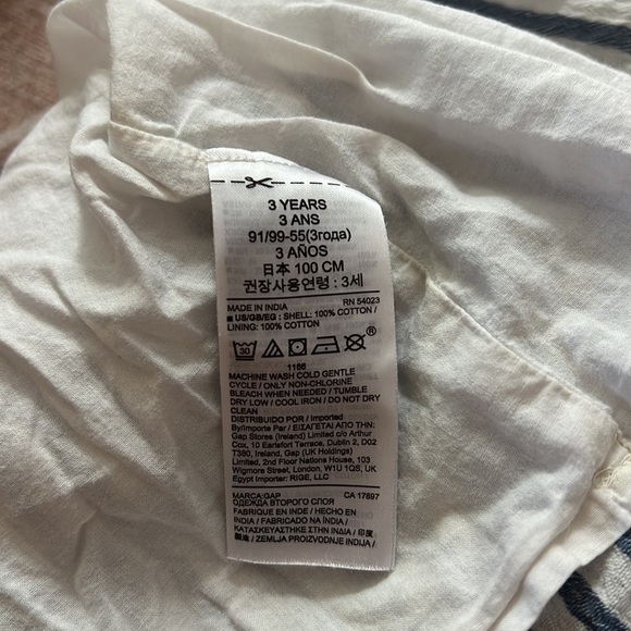 Baby Gap Stripe Tank Dress - Picture 5 of 5